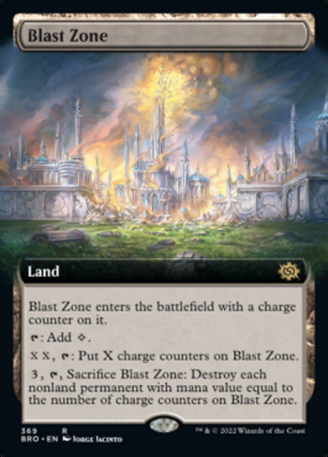 Blast Zone (Extended Art) [The Brothers' War] | Dragon's Lair Comics and Fantasy Houston TX