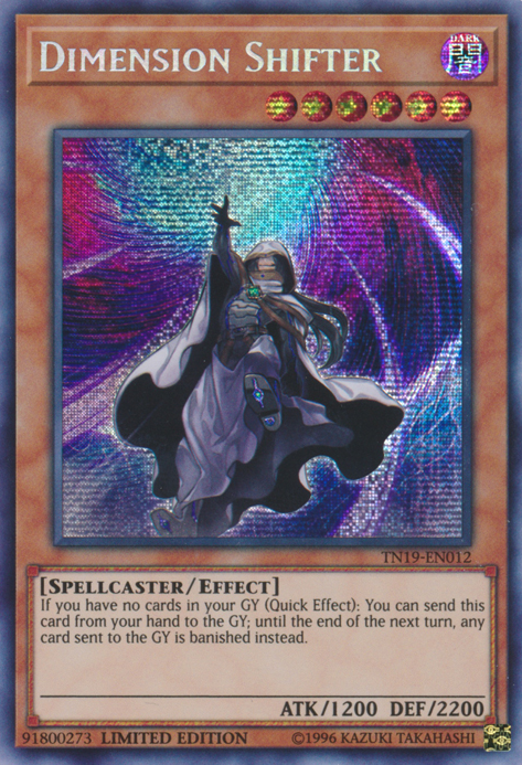 Dimension Shifter [TN19-EN012] Prismatic Secret Rare | Dragon's Lair Comics and Fantasy Houston TX