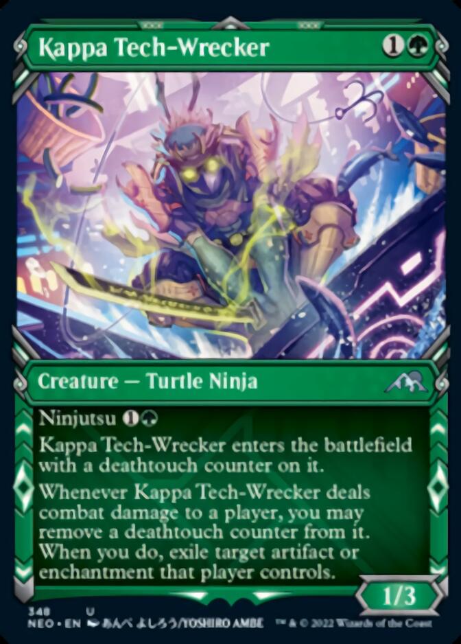 Kappa Tech-Wrecker (Showcase Ninja) [Kamigawa: Neon Dynasty] | Dragon's Lair Comics and Fantasy Houston TX