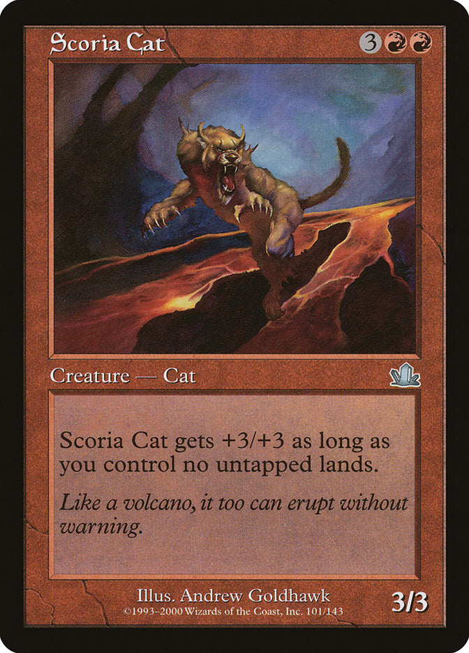 Scoria Cat [Prophecy] | Dragon's Lair Comics and Fantasy Houston TX