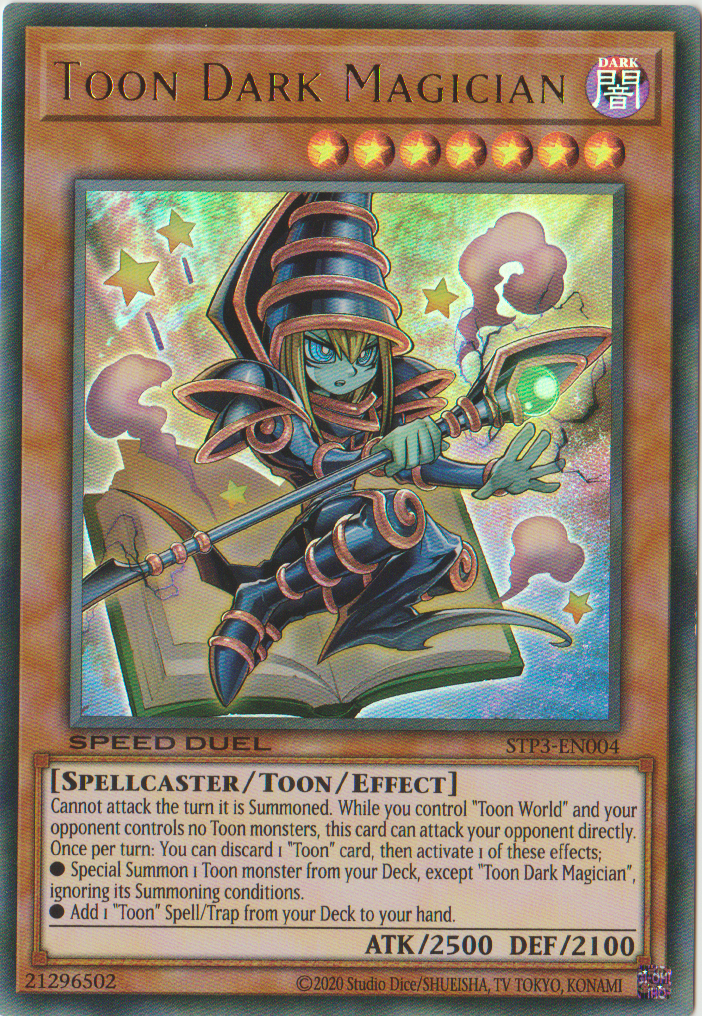 Toon Dark Magician [STP3-EN004] Ultra Rare | Dragon's Lair Comics and Fantasy Houston TX