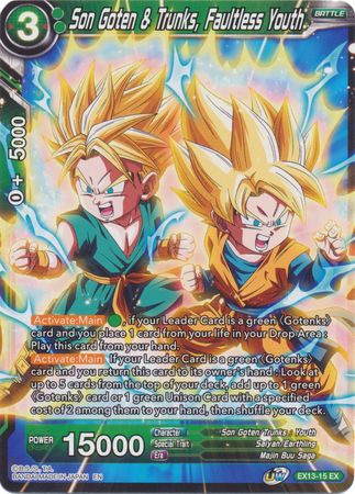 Son Goten & Trunks, Faultless Youth (EX13-15) [Special Anniversary Set 2020] | Dragon's Lair Comics and Fantasy Houston TX