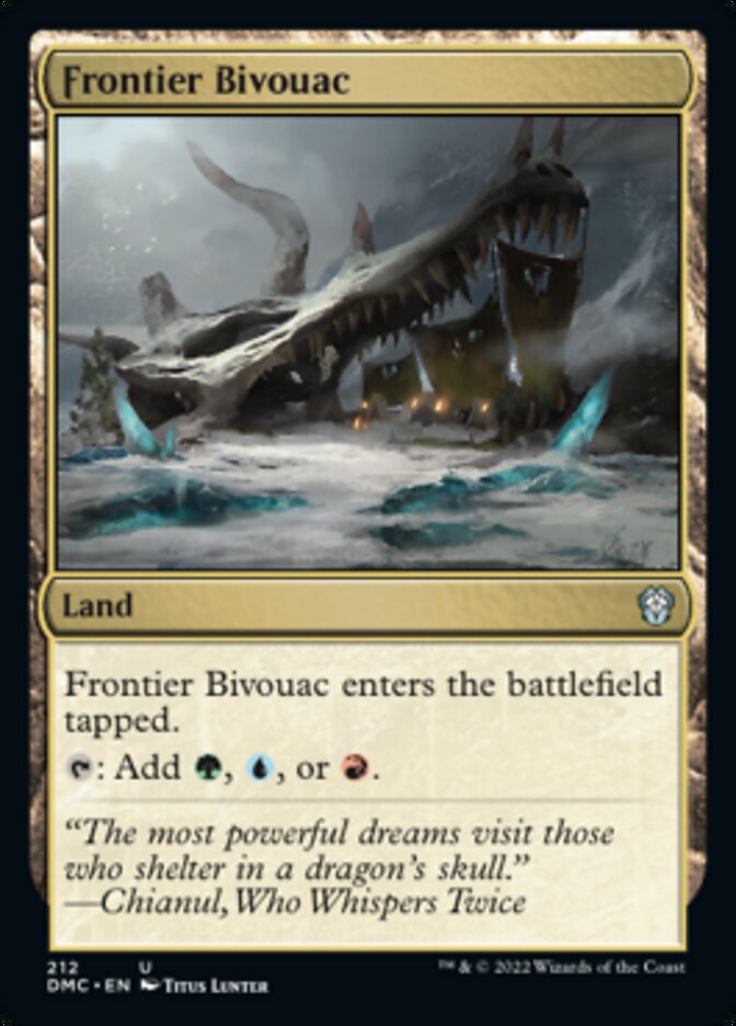 Frontier Bivouac [Dominaria United Commander] | Dragon's Lair Comics and Fantasy Houston TX