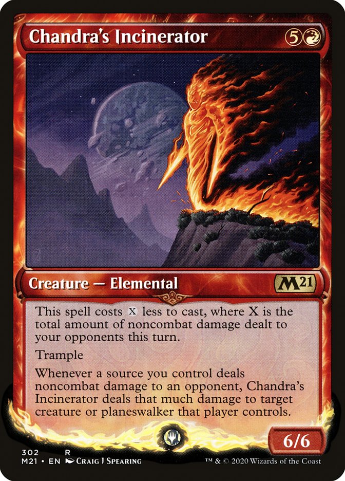 Chandra's Incinerator (Showcase) [Core Set 2021] | Dragon's Lair Comics and Fantasy Houston TX