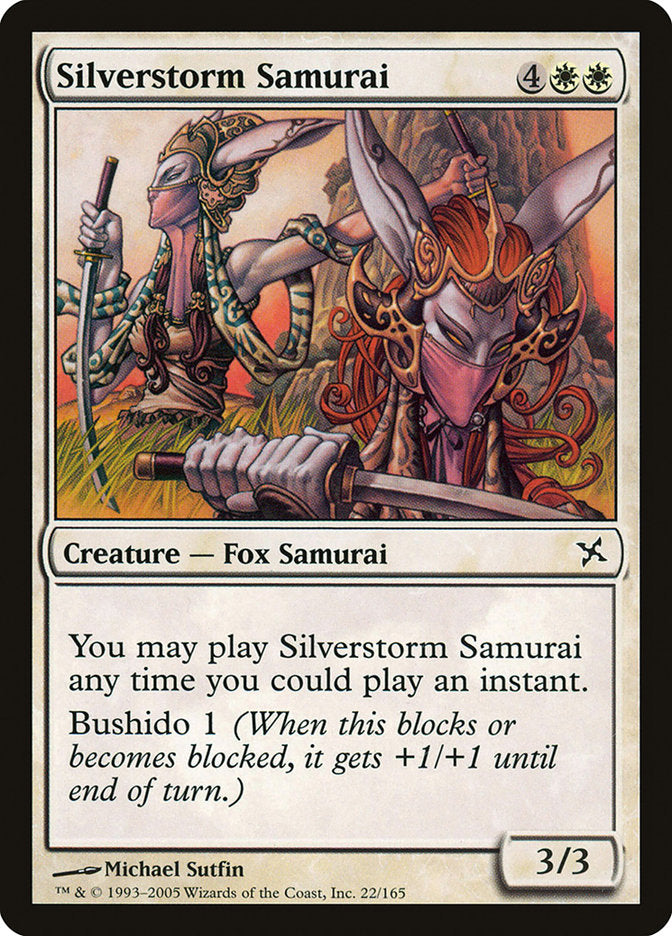 Silverstorm Samurai [Betrayers of Kamigawa] | Dragon's Lair Comics and Fantasy Houston TX