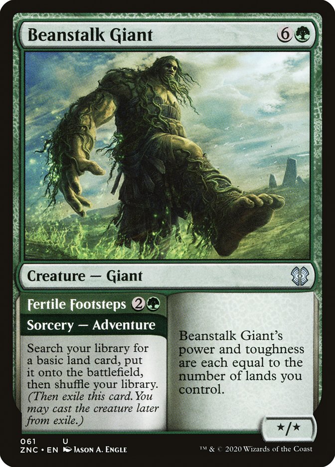 Beanstalk Giant [Zendikar Rising Commander] | Dragon's Lair Comics and Fantasy Houston TX