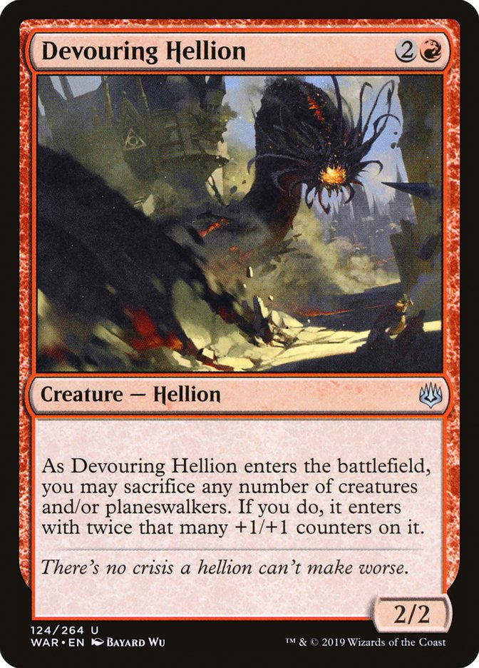 Devouring Hellion [War of the Spark] | Dragon's Lair Comics and Fantasy Houston TX