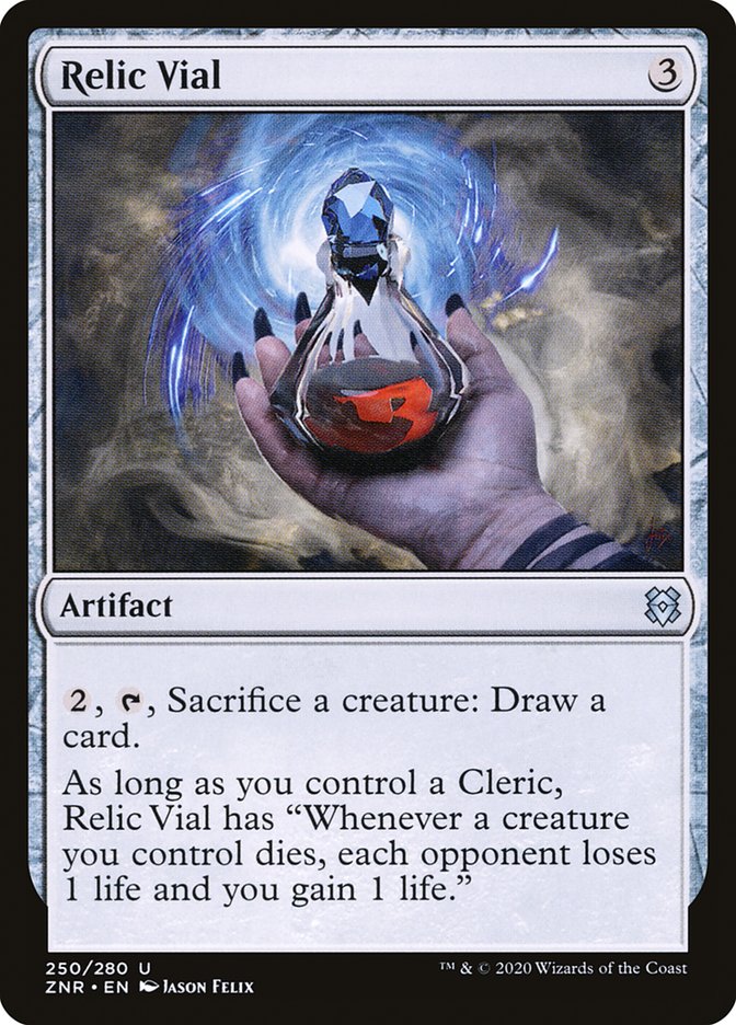 Relic Vial [Zendikar Rising] | Dragon's Lair Comics and Fantasy Houston TX