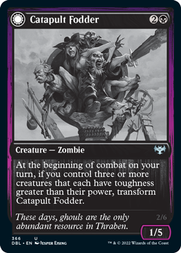 Catapult Fodder // Catapult Captain [Innistrad: Double Feature] | Dragon's Lair Comics and Fantasy Houston TX