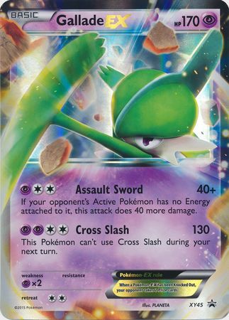 Gallade EX (XY45) (Jumbo Card) [XY: Black Star Promos] | Dragon's Lair Comics and Fantasy Houston TX