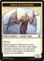 Angel of Sanctions // Drake Double-Sided Token [Amonkhet Tokens] | Dragon's Lair Comics and Fantasy Houston TX