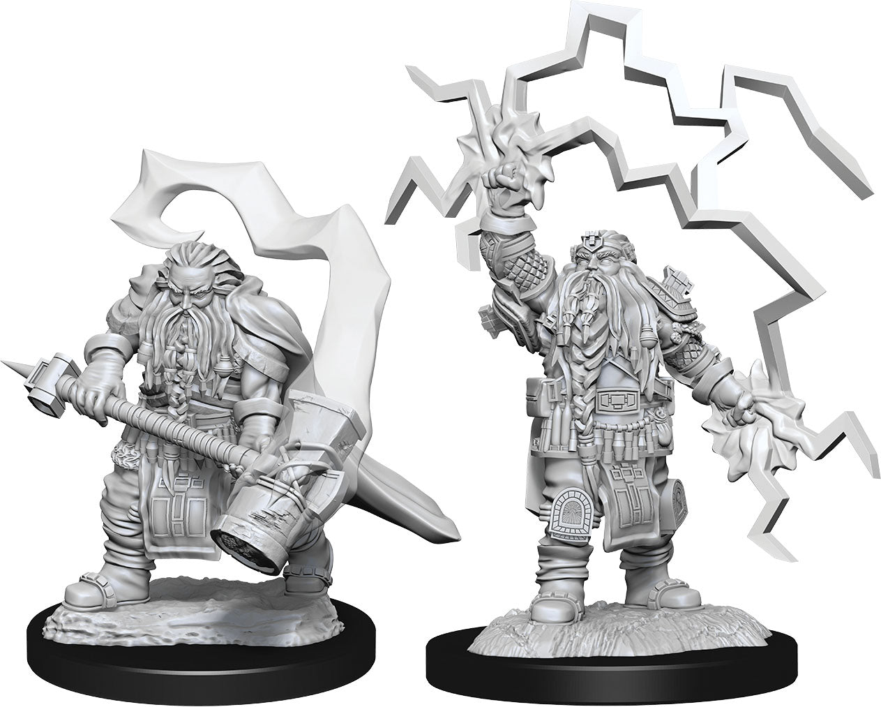 Wizkids  Dungeons and Dragons Nolzur`s Marvelous Unpainted Miniatures: W14 Dwarf Cleric Male | Dragon's Lair Comics and Fantasy Houston TX