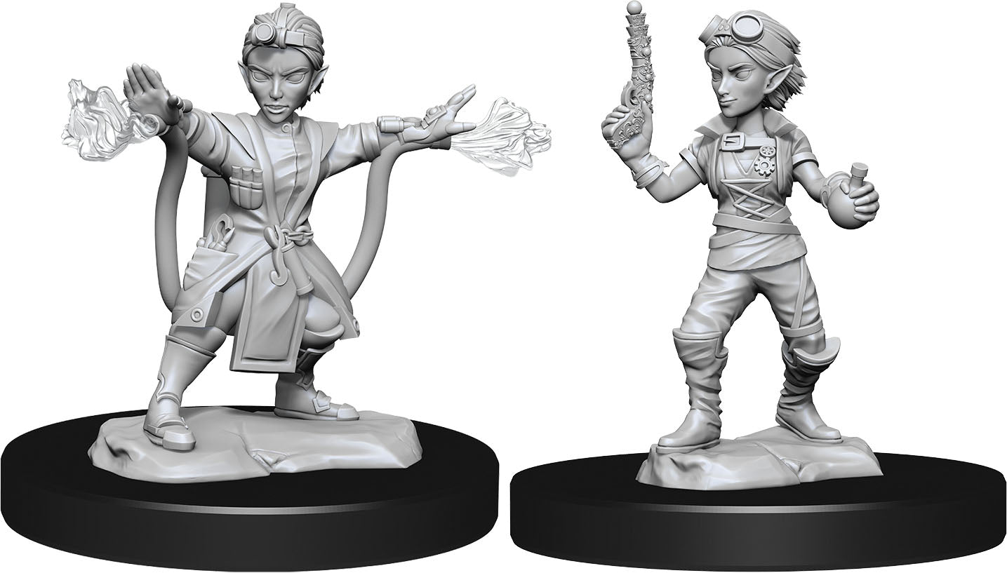 Wizkids  Dungeons and Dragons Nolzur`s Marvelous Unpainted Miniatures: W14 Gnome Artificer Female | Dragon's Lair Comics and Fantasy Houston TX