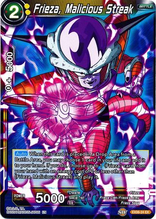 Frieza, Malicious Streak (EX06-24) [Special Anniversary Set] | Dragon's Lair Comics and Fantasy Houston TX