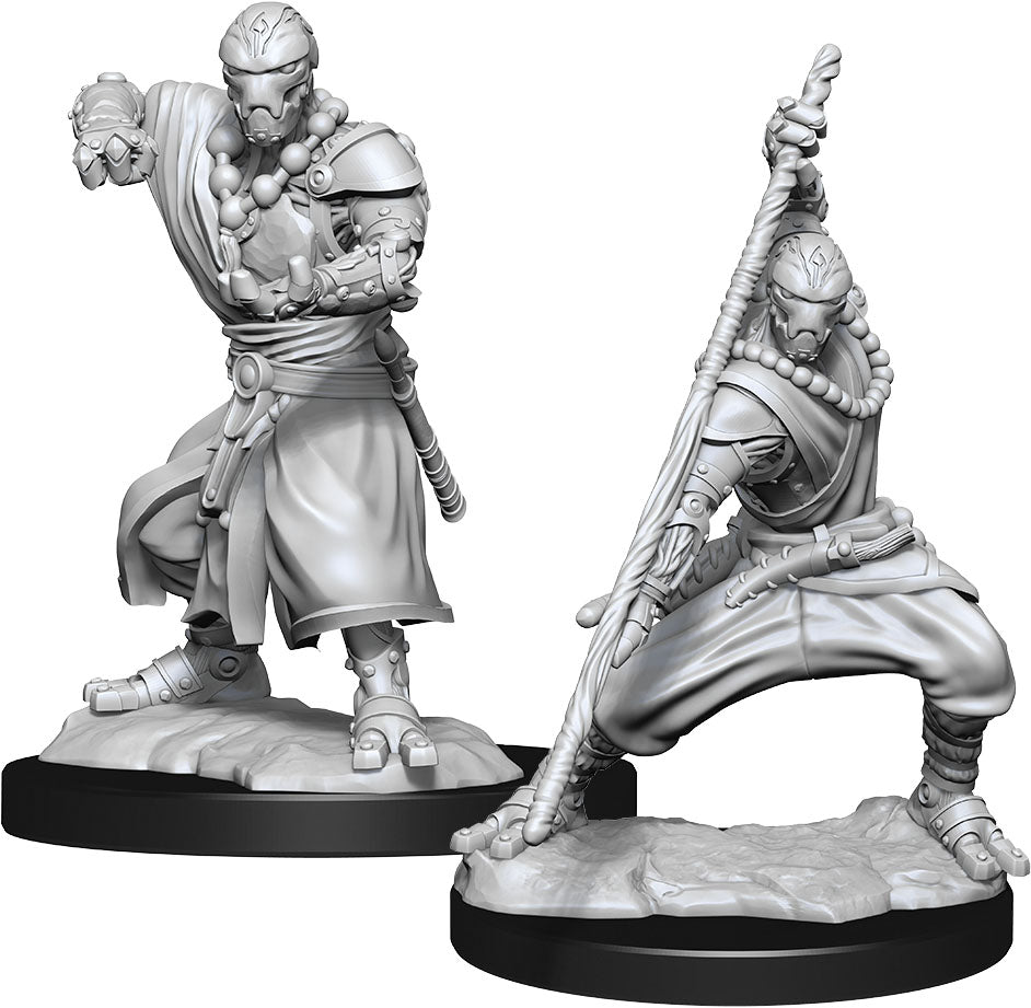 Wizkids  Dungeons and Dragons Nolzur`s Marvelous Unpainted Miniatures: W14 Warforged Monk | Dragon's Lair Comics and Fantasy Houston TX