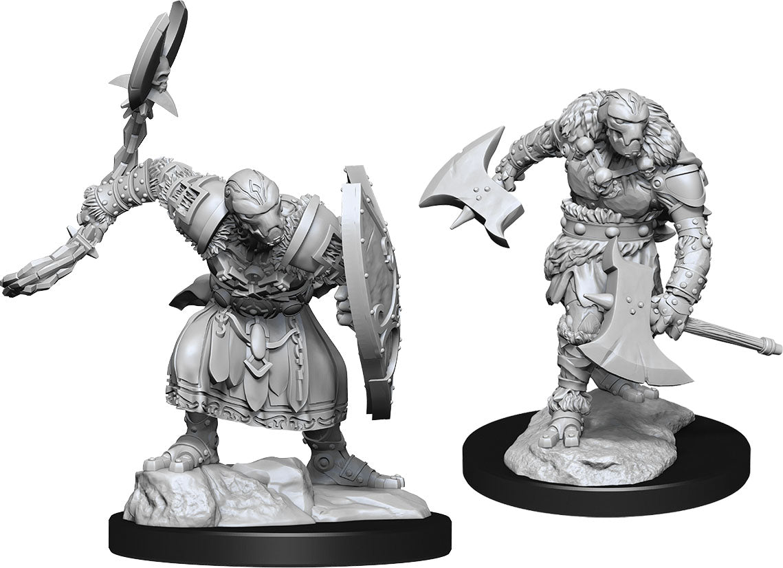 Wizkids  Dungeons and Dragons Nolzur`s Marvelous Unpainted Miniatures: W14 Warforged Barbarian | Dragon's Lair Comics and Fantasy Houston TX