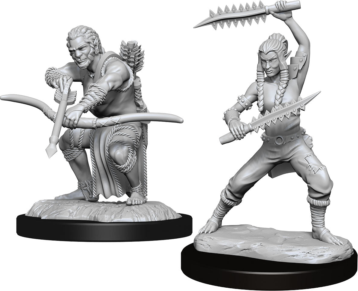 Wizkids  Dungeons and Dragons Nolzur`s Marvelous Unpainted Miniatures: W14 Shifter Wildhunt Ranger Male | Dragon's Lair Comics and Fantasy Houston TX