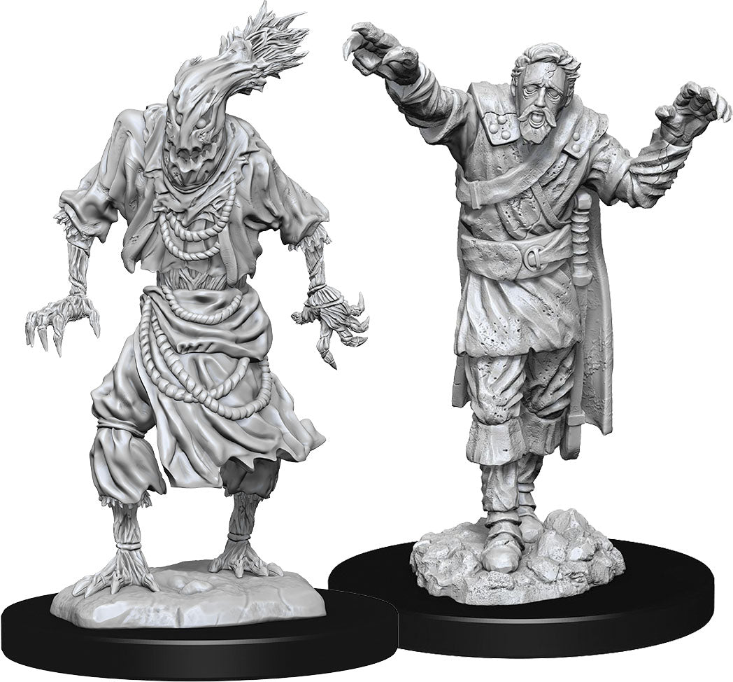 Wizkids  Dungeons and Dragons Nolzur`s Marvelous Unpainted Miniatures: W14 Scarecrow & Stone Cursed | Dragon's Lair Comics and Fantasy Houston TX