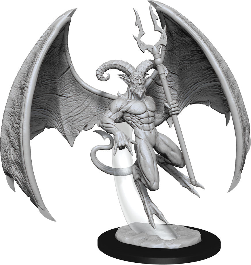 Wizkids  Dungeons and Dragons Nolzur`s Marvelous Unpainted Miniatures: W14 Horned Devil | Dragon's Lair Comics and Fantasy Houston TX