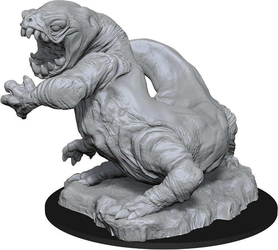 Wizkids  Dungeons and Dragons Nolzur`s Marvelous Unpainted Miniatures: W14 Frost Salamander | Dragon's Lair Comics and Fantasy Houston TX