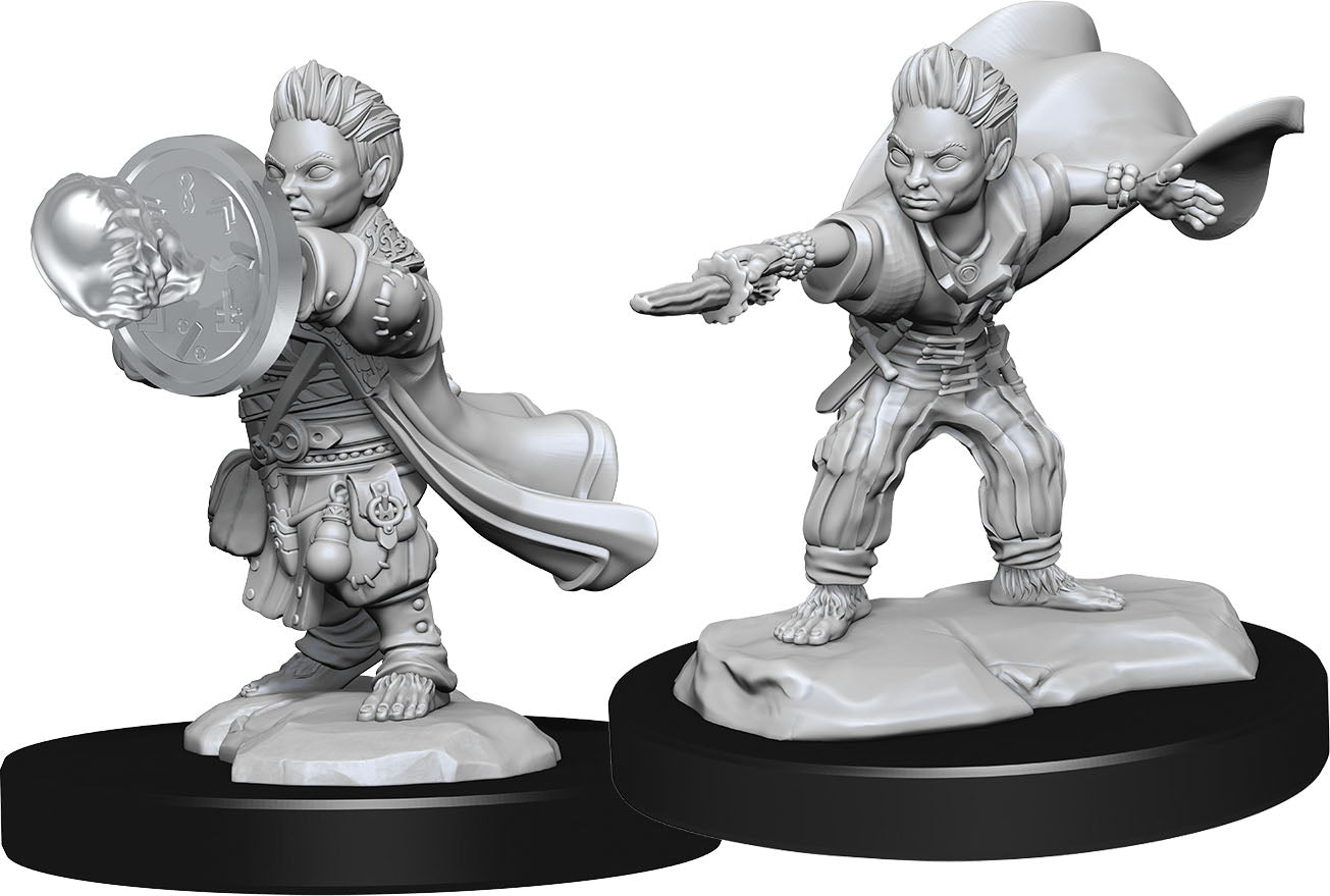 WizKids Wizkids Pathfinder Deep Cuts Unpainted Miniatures: W14 Halfling Wizard Mal | Dragon's Lair Comics and Fantasy Houston TX