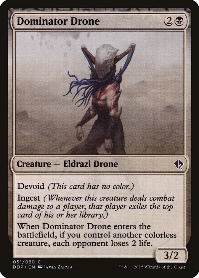 Dominator Drone [Duel Decks: Zendikar vs. Eldrazi] | Dragon's Lair Comics and Fantasy Houston TX