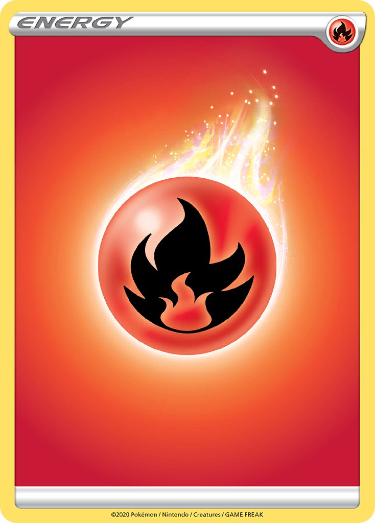 Fire Energy [Sword & Shield: Base Set] | Dragon's Lair Comics and Fantasy Houston TX