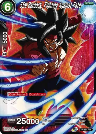 SS4 Bardock, Fighting Against Fate (P-261) [Mythic Booster] | Dragon's Lair Comics and Fantasy Houston TX