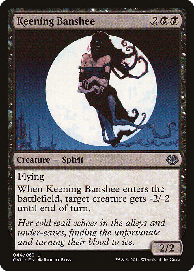 Keening Banshee (Garruk vs. Liliana) [Duel Decks Anthology] | Dragon's Lair Comics and Fantasy Houston TX