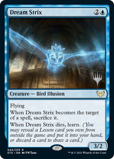 Dream Strix (Promo Pack) [Strixhaven: School of Mages Promos] | Dragon's Lair Comics and Fantasy Houston TX