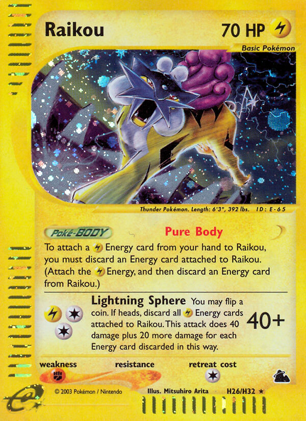 Raikou (H26/H32) [Skyridge] | Dragon's Lair Comics and Fantasy Houston TX