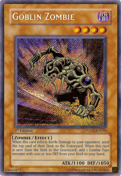 Goblin Zombie [PTDN-EN098] Secret Rare | Dragon's Lair Comics and Fantasy Houston TX