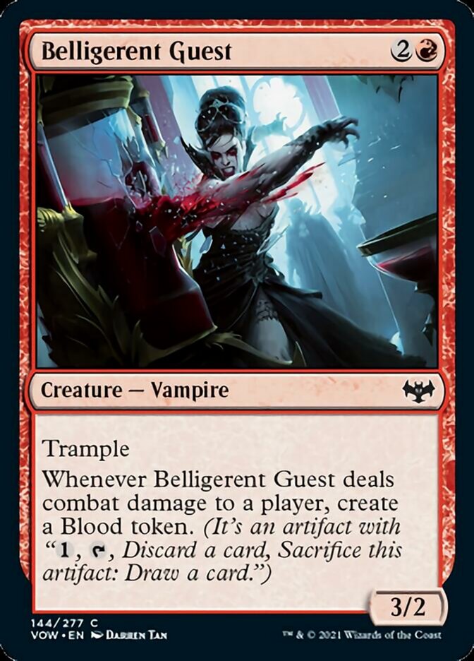 Belligerent Guest [Innistrad: Crimson Vow] | Dragon's Lair Comics and Fantasy Houston TX