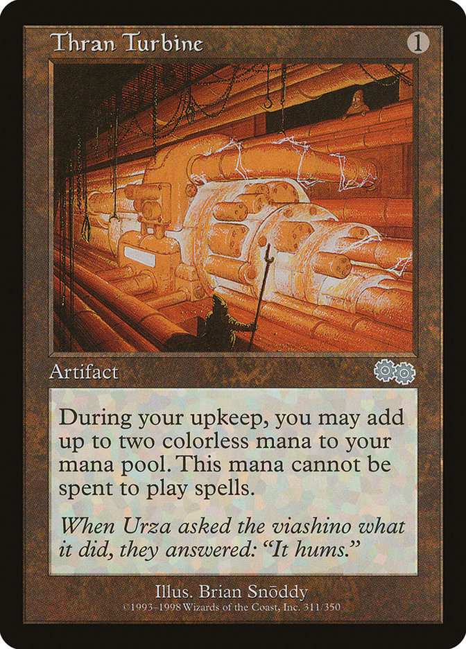 Thran Turbine [Urza's Saga] | Dragon's Lair Comics and Fantasy Houston TX