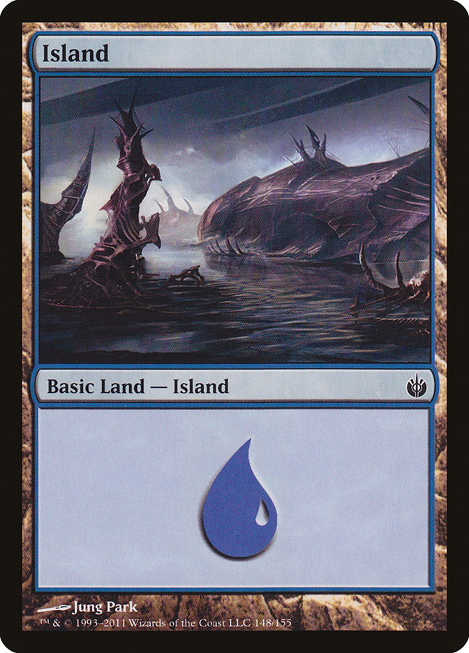 Island (148) [Mirrodin Besieged] | Dragon's Lair Comics and Fantasy Houston TX