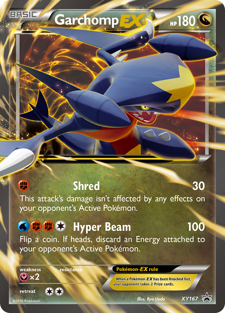 Garchomp EX (XY167) [XY: Black Star Promos] | Dragon's Lair Comics and Fantasy Houston TX