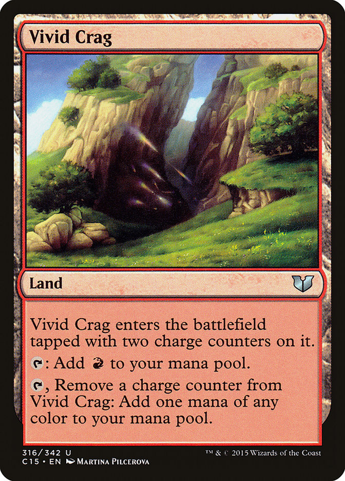 Vivid Crag [Commander 2015] | Dragon's Lair Comics and Fantasy Houston TX