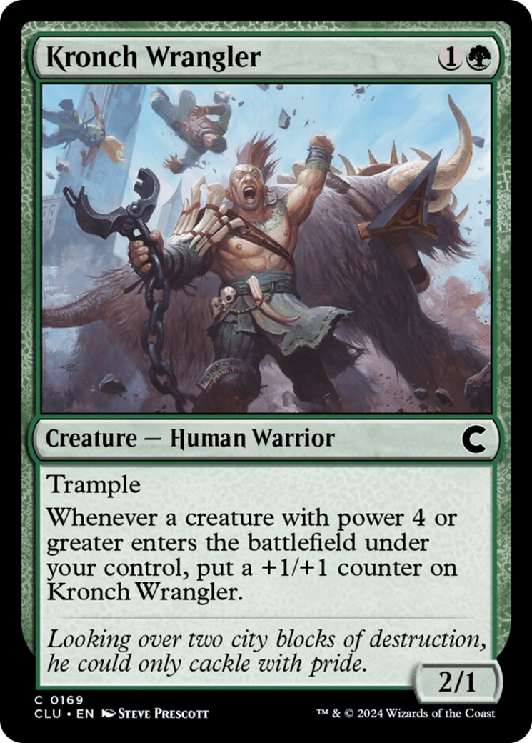 Kronch Wrangler [Ravnica: Clue Edition] | Dragon's Lair Comics and Fantasy Houston TX