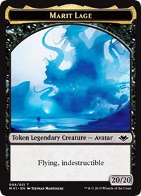 Marit Lage (006) // Elemental (008) Double-Sided Token [Modern Horizons Tokens] | Dragon's Lair Comics and Fantasy Houston TX