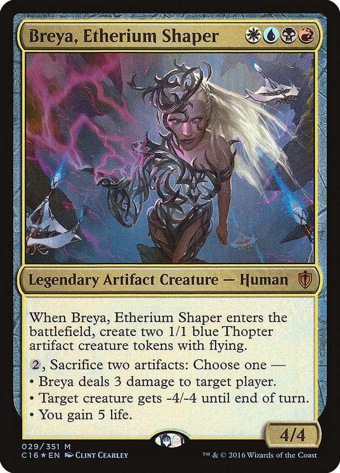 Breya, Etherium Shaper [Commander 2016] | Dragon's Lair Comics and Fantasy Houston TX