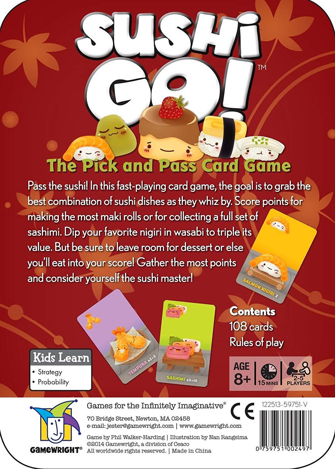 Sushi Go! | Dragon's Lair Comics and Fantasy Houston TX