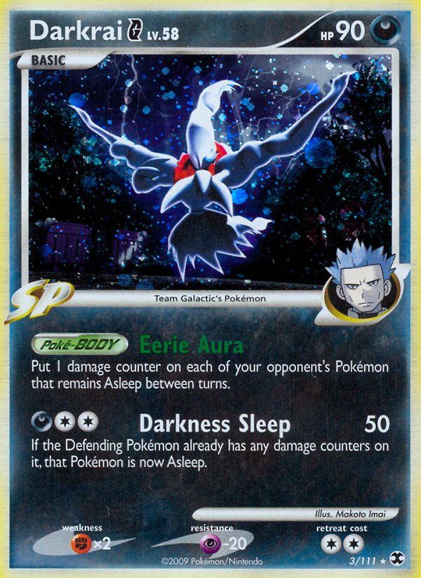 Darkrai G (3/111) [Platinum: Rising Rivals] | Dragon's Lair Comics and Fantasy Houston TX