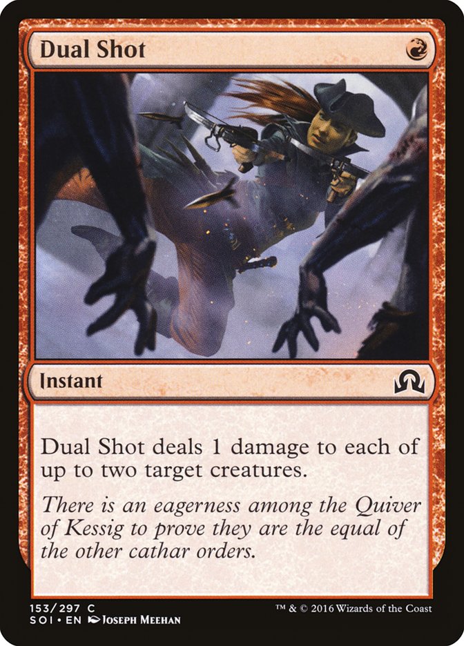 Dual Shot [Shadows over Innistrad] | Dragon's Lair Comics and Fantasy Houston TX