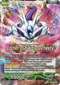 Cooler // Cooler, Galactic Dynasty (BT17-059) [Ultimate Squad] | Dragon's Lair Comics and Fantasy Houston TX