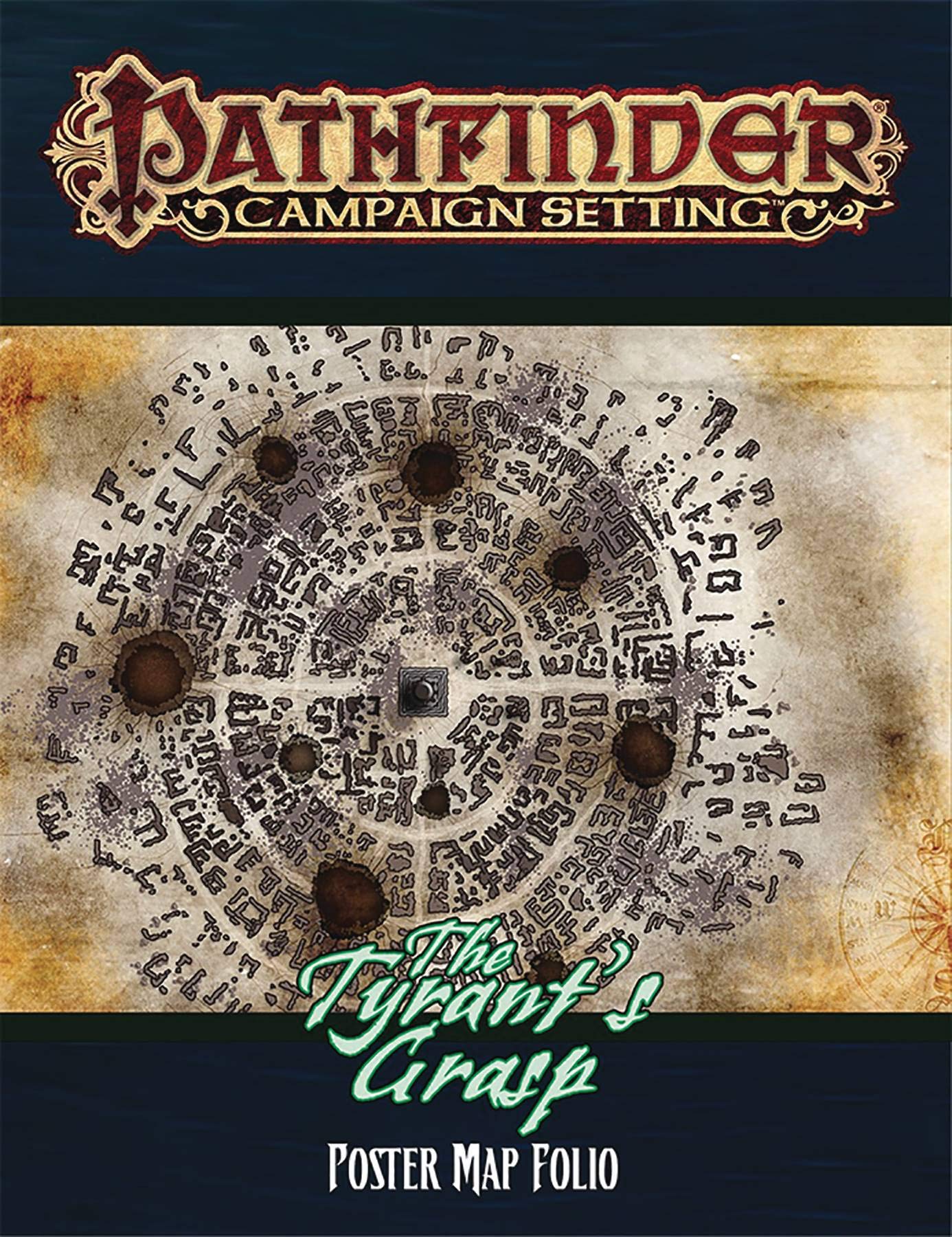 Pathfinder Campaign Setting: Tyrant's Grasp Poster Map Folio | Dragon's Lair Comics and Fantasy Houston TX