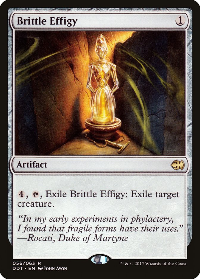 Brittle Effigy [Duel Decks: Merfolk vs. Goblins] | Dragon's Lair Comics and Fantasy Houston TX