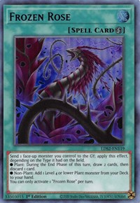 Frozen Rose (Blue) [LDS2-EN119] Ultra Rare | Dragon's Lair Comics and Fantasy Houston TX