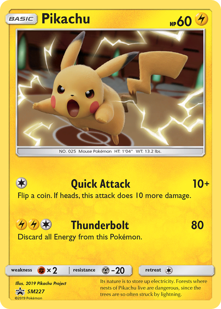 Pikachu (SM227) [Sun & Moon: Black Star Promos] | Dragon's Lair Comics and Fantasy Houston TX