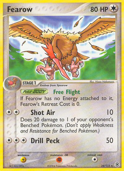 Fearow (24/112) [EX: FireRed & LeafGreen] | Dragon's Lair Comics and Fantasy Houston TX