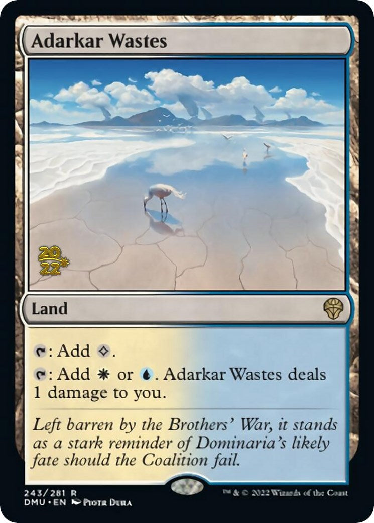 Adarkar Wastes [Dominaria United Prerelease Promos] | Dragon's Lair Comics and Fantasy Houston TX